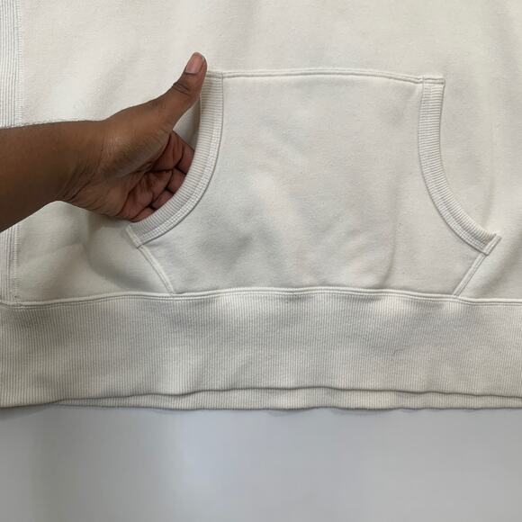 Under Armour Sweatshirt Mens L Large White Storm Charged Cotton ColdGear Hoodie - Picture 5 of 12